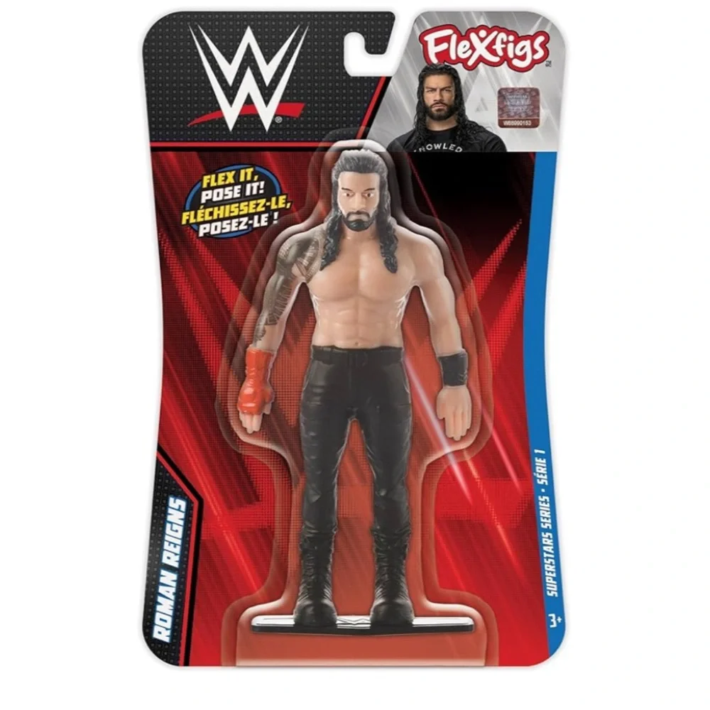 New in Package-WWE FlexForce Dynamic Duo Action Figures - Red and Black